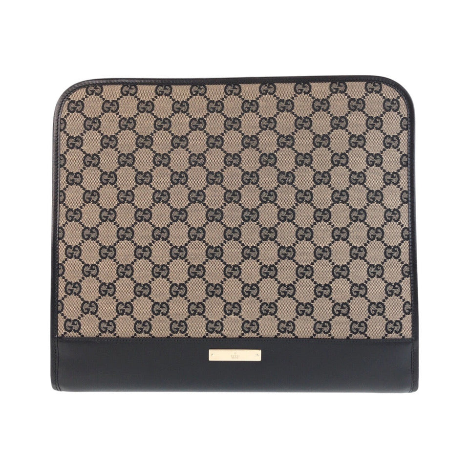 Gucci Business bag 019 0434 GG canvas beige black black
