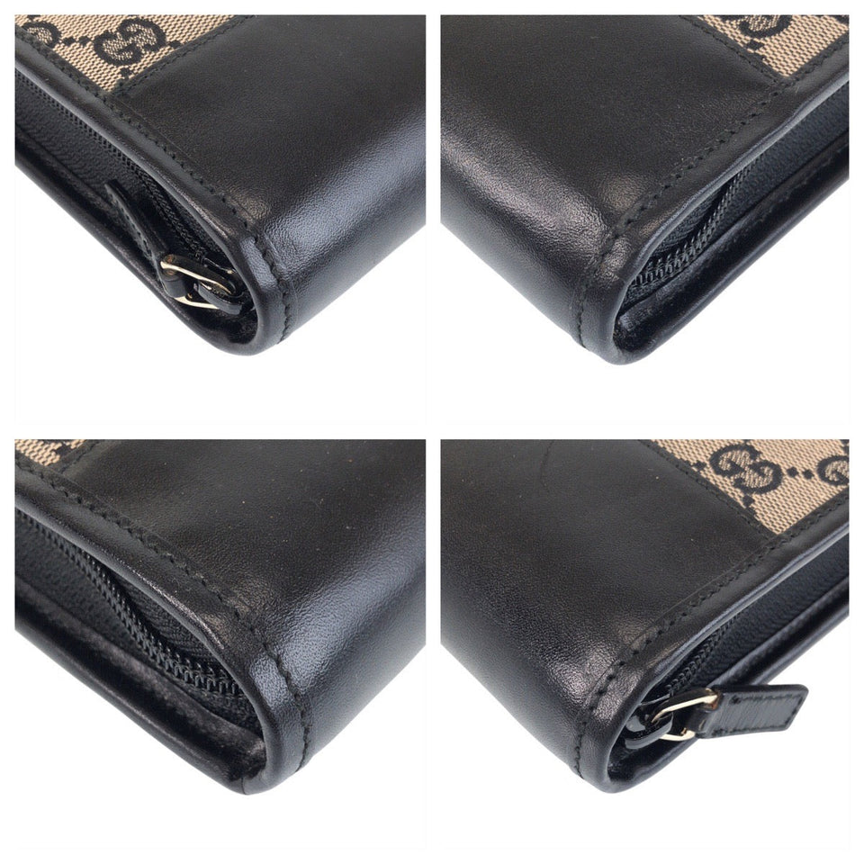 Gucci Business bag 019 0434 GG canvas beige black black