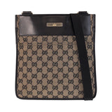 Gucci Shoulder Bag 019 0348 GG canvas Beige black