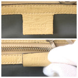 Gucci Shoulder Bag 630355 Nylon Gray Beige SilverMetal Off the grid