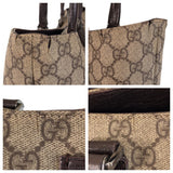 Gucci Tote Bag 131220 GG Supreme Canvas Beige brown