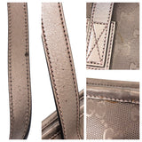 Gucci Tote Bag 211138 PVC gray GG implementation