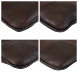 Gucci Shoulder Bag 148476 leather Brown Silver Metal Guccisima