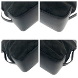Gucci Tote Bag 107757 GG canvas Black SilverMetal Tote Bag Shoulder Bag Women