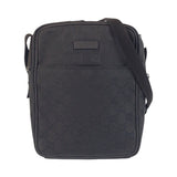 Gucci Shoulder Bag 122759 GG canvas Black black Shoulder Bag Pochette Women(Unisex)