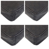 Gucci Shoulder Bag 122759 GG canvas Black black Shoulder Bag Pochette Women(Unisex)