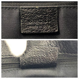Gucci Shoulder Bag 120841 GG canvas, leather Black SilverMetal Shoulder Bag Messenger bag Women