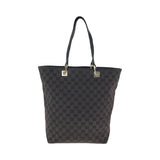 Gucci Tote Bag 002 1098 GG canvas Brown Black Gold Metal Tote Bag Shoulder Bag Women