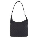 Gucci Shoulder Bag 01234 GG canvas Black black
