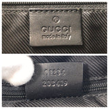 Gucci Shoulder Bag 01234 GG canvas Black black