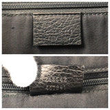 Gucci Shoulder Bag 268642 GG canvas Black SilverMetal Abbey