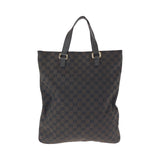 Gucci Tote Bag 272347 GG canvas Brown Gold Metal Tote Bag handbag mens