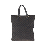 Gucci Tote Bag 272347 GG canvas Brown Gold Metal Tote Bag handbag mens