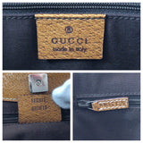 Gucci Tote Bag 113015 GG canvas Brown Beige SilverMetal