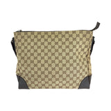 Gucci Shoulder Bag 110054 GG canvas Beige Brown SilverMetal