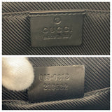 Gucci Shoulder Bag 005 0813 GG canvas, leather Black black Women