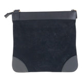 Gucci Shoulder Bag 272 396 Suede, Leather Black Silver Metal Crossbody Shoulder Bag Women