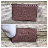 Gucci Tote Bag 296835 leather Pink Beige Gold Metal Guccisima Sukey
