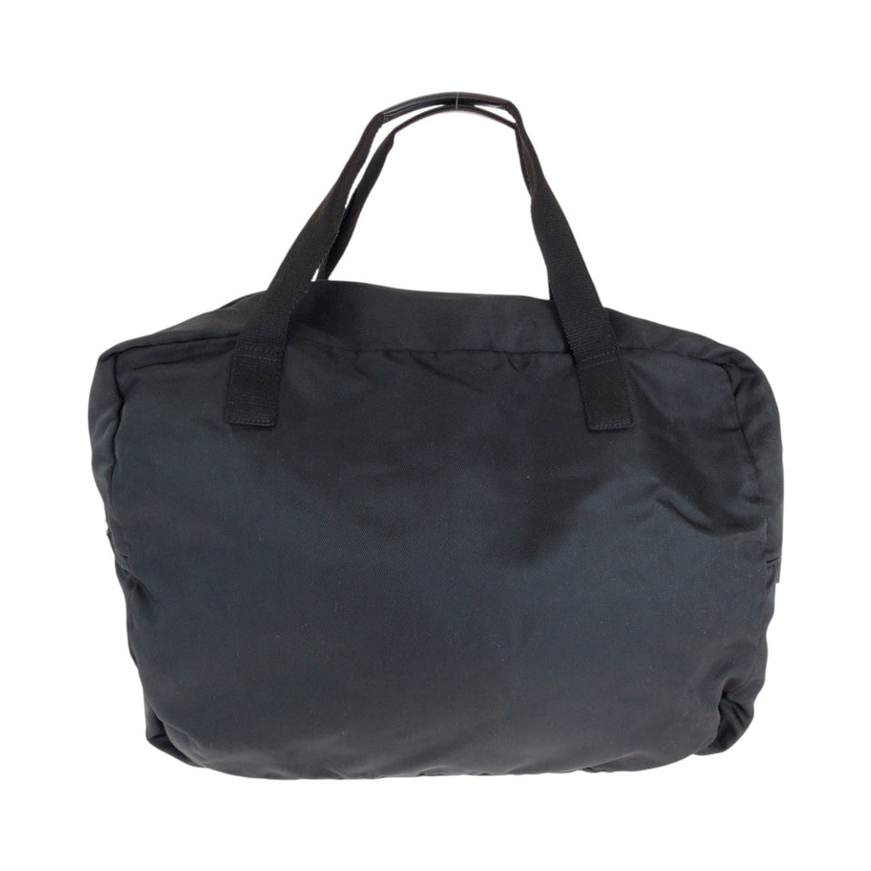 Gucci Boston Duffel bag 012 0389 Nylon Black SilverMetal