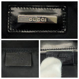 Gucci Boston Duffel bag 012 0389 Nylon Black SilverMetal