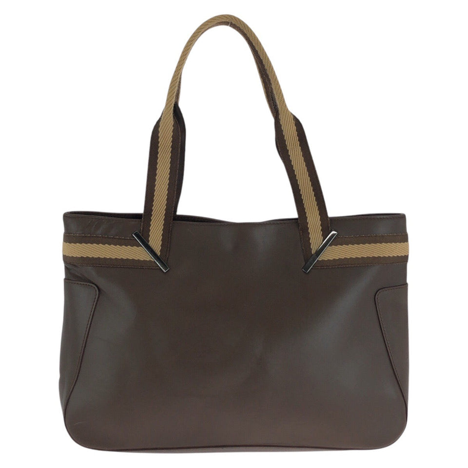 Gucci Tote Bag 002 1135 leather Brown Tote Bag Shoulder Bag Sherry line Women