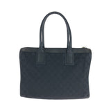 Gucci Handbag 000 0854 GG canvas Black SilverMetal Handbag Shoulder Bag Women