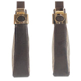Gucci Shoulder Bag GG Supreme canvas, leather Beige Brown Gold Metal Shoulder Bag Old Gucci Shelly Line Women