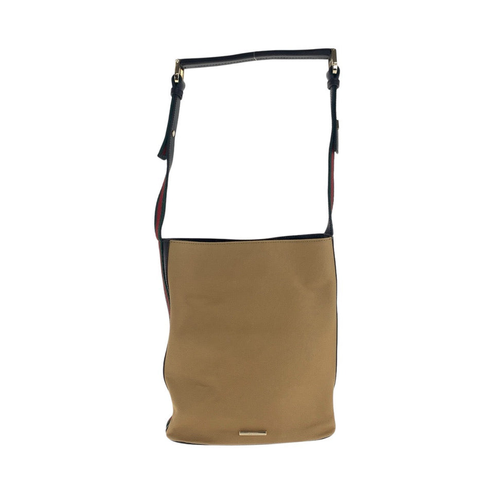 Gucci Shoulder Bag 001 4286 Canvas, Leather beige Sherry line Women