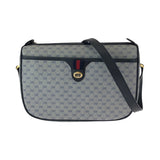 Gucci Shoulder Bag 89 02 077 GG Supreme Canvas gray Old Gucci