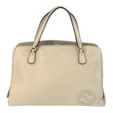 Gucci Handbag leather white Interlocking