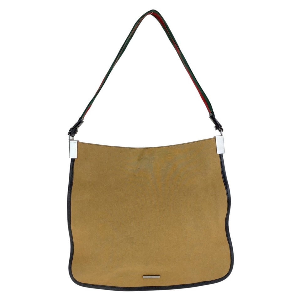 Gucci Shoulder Bag 001 4321 canvas beige Sherry line Women