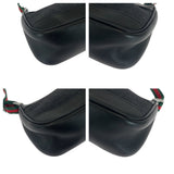 Gucci Handbag 92320 canvas Black SilverMetal Sherry line