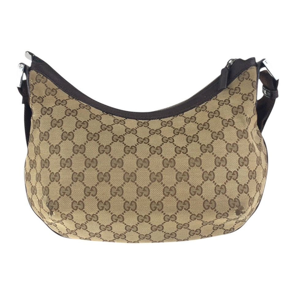 Gucci Shoulder Bag 181092 GG canvas, leather Beige brown Shoulder Bag Messenger bag Women