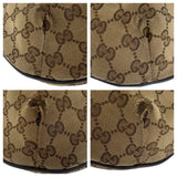 Gucci Shoulder Bag 181092 GG canvas, leather Beige brown Shoulder Bag Messenger bag Women