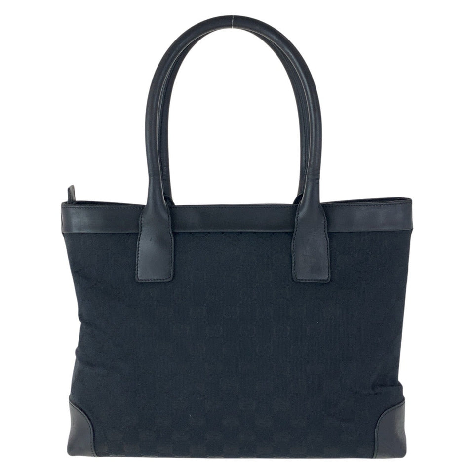 Gucci Tote Bag 33890 GG canvas, leather Black black Tote Bag Shoulder Bag Women