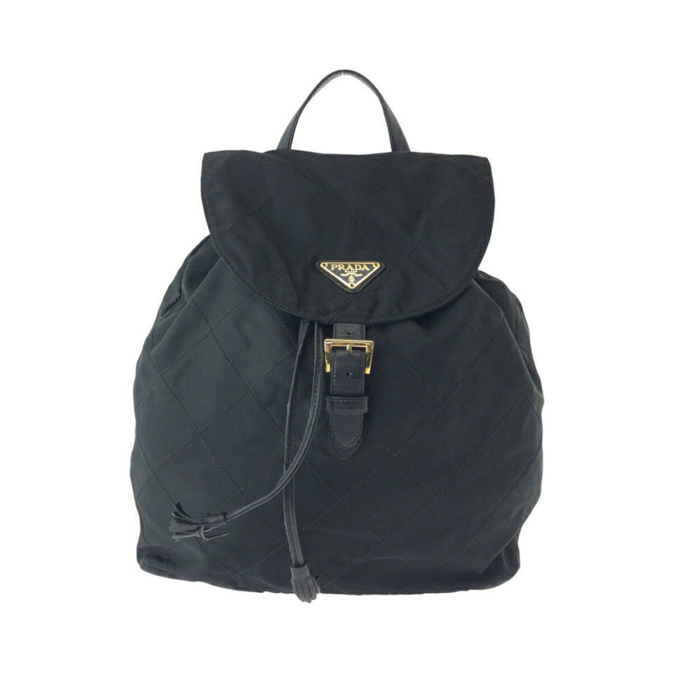Prada Tessuto Triangle Logo Backpack k2919