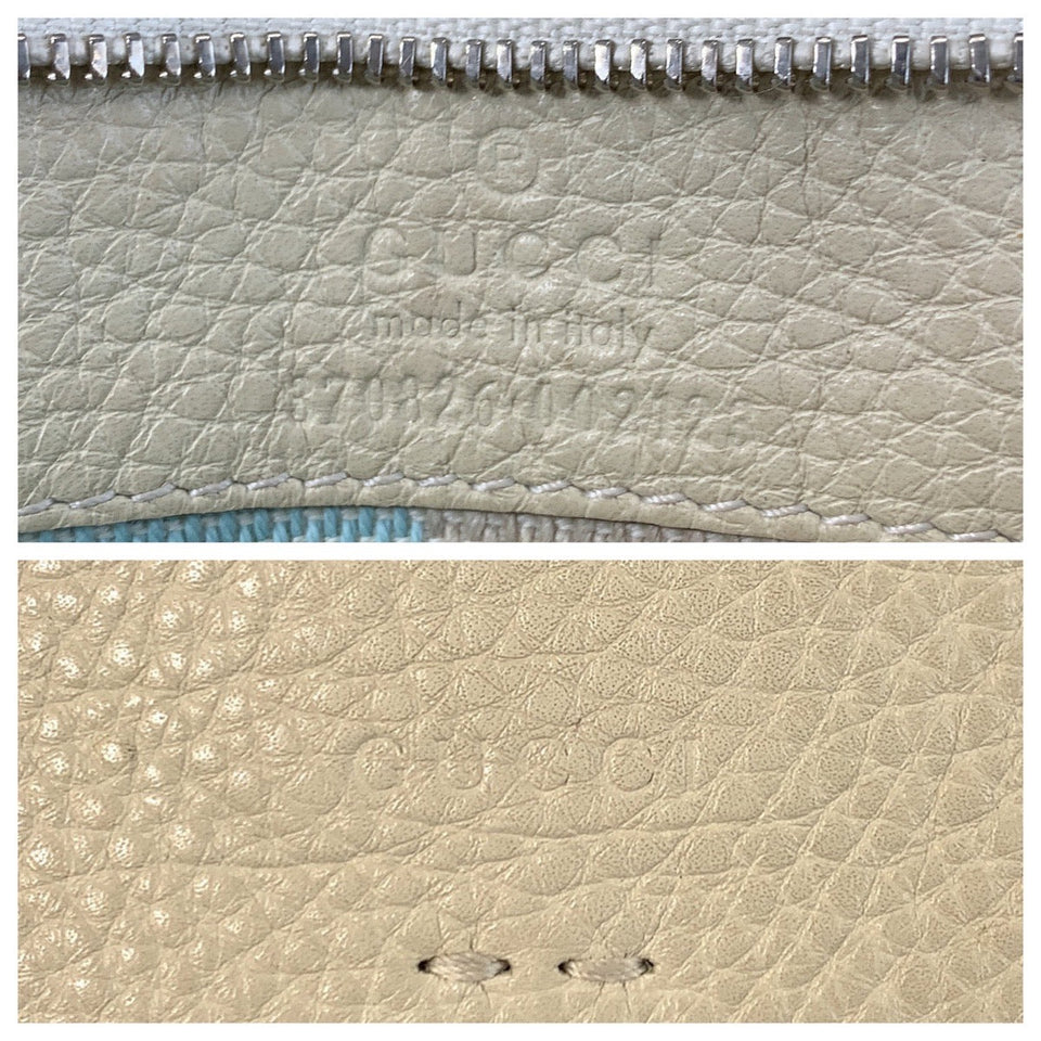 Gucci Shoulder Bag 370826 leather Ivory SilverMetal Shoulder Bag Messenger bag Bamboo Daily Flap Women