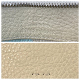 Gucci Shoulder Bag 370826 leather Ivory SilverMetal Shoulder Bag Messenger bag Bamboo Daily Flap Women