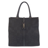 Gucci Tote Bag 002 1064 GG canvas, leather Black black Tote Bag Shoulder Bag Jackie GG Jumbo Women