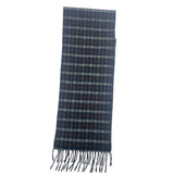 Gucci Scarf 429736 wool Brown green multicolor mens