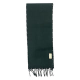 Gucci Scarf 429736 wool Brown green multicolor mens