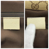 Gucci Shoulder Bag 146236 GG canvas Beige Ivory SilverMetal Shoulder Bag Messenger bag Women(Unisex)