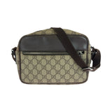 Gucci Shoulder Bag 114291 GG Supreme Canvas Beige Brown SilverMetal Shoulder Bag pochette Women