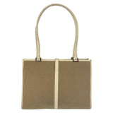 Gucci Tote Bag 002 1073 Canvas, Leather Beige Ivory SilverMetal Tote Bag Shoulder Bag Jackie Women