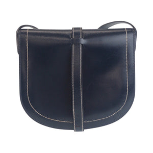 Hermes Shoulder Bag Box scarf Navy Gallopard