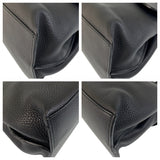 Gucci Handbag 392013 leather Black SilverMetal Handbag Shoulder Bag 2way Bamboo daily Women