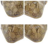 Gucci Shoulder Bag 189749 Coated canvas beige Crossbody Shoulder Bag GG crystal Women(Unisex)