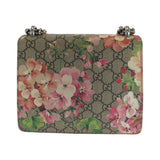 Gucci Shoulder Bag 421970 GG Supreme Canvas Beige Multicolor SilverMetal GG Blooms Dionysus
