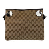 Gucci Shoulder Bag 120841 GG canvas, leather Beige brown Shoulder Bag pochette Women