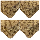 Gucci Shoulder Bag 120841 GG canvas, leather Beige brown Shoulder Bag pochette Women